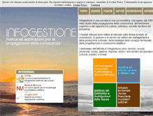 Tablet Screenshot of infogestione.com